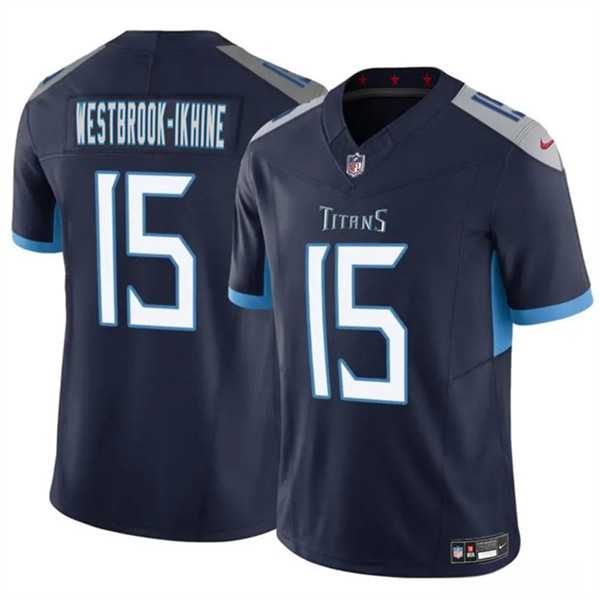 Men & Women & Youth Tennessee Titans #15 Nick Westbrook-Ikhine Navy 2024 F.U.S.E. Vapor Limited Stitched Jersey,We sell and wholesale Men & Women & Youth Tennessee Titans #15 Nick Westbrook-Ikhine Navy 2024 F.U.S.E. Vapor Limited Stitched Jersey on line form chian!